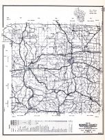 Monroe County, Wisconsin State Atlas 1956 Highway Maps
